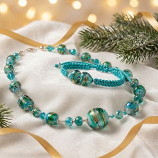 K tomuto náhrdelníku od nás získáte náramek Double Turquoise Emotion v hodnotě 2 090 Kč jako dárek. ✨ Tyrkysové tóny se...