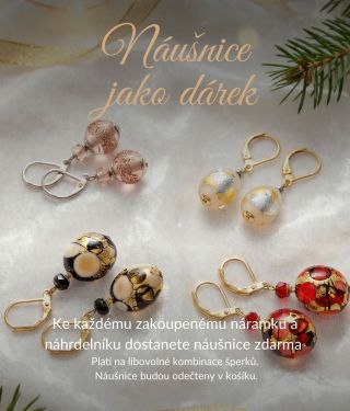 Náušnice jako dárek! Ke každému zakoupenému náramku a náhrdelníku od nás dostanete náušnice zdarma. ✨ Platí na jakoukoli...